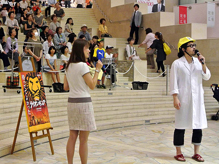 阪急うめだ本店にて、夏季イベント「映像体験イベント『ライオンキング』拡張現実ミュージカル」がスタートしました。
