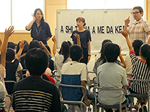 『ふたりのロッテ』出演俳優が北見市で「美しい日本語の話し方教室」を実施しました！