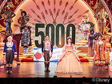 ミュージカル『美女と野獣』が国内通算５０００回を迎えました！