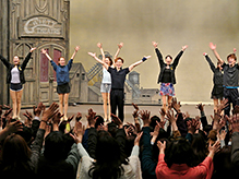 『クレイジー・フォー・ユー』広島公演にて「リハーサル見学会」が行われました