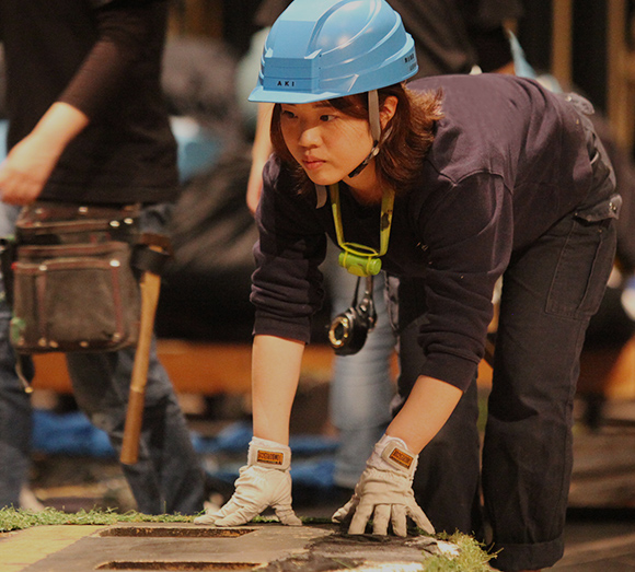 舞台装置担当 山田 有希