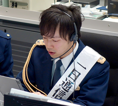 『キャッツ』札幌公演出演キャストが「１１０番の日」啓発行事に参加しました