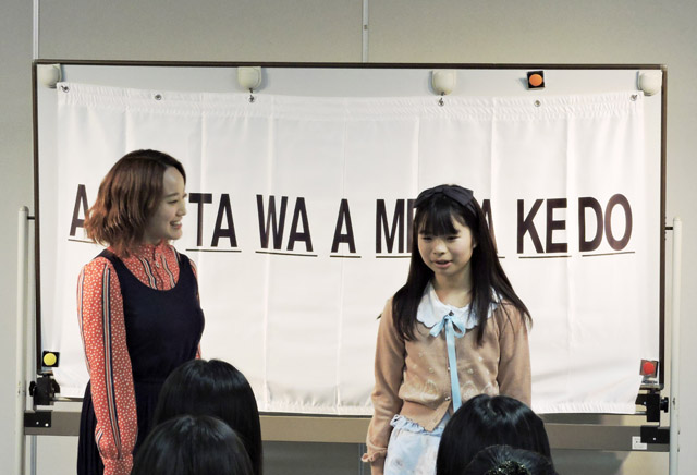 『美女と野獣』仙台公演出演俳優が仙台市で『美しい日本語の話し方教室』を実施しました