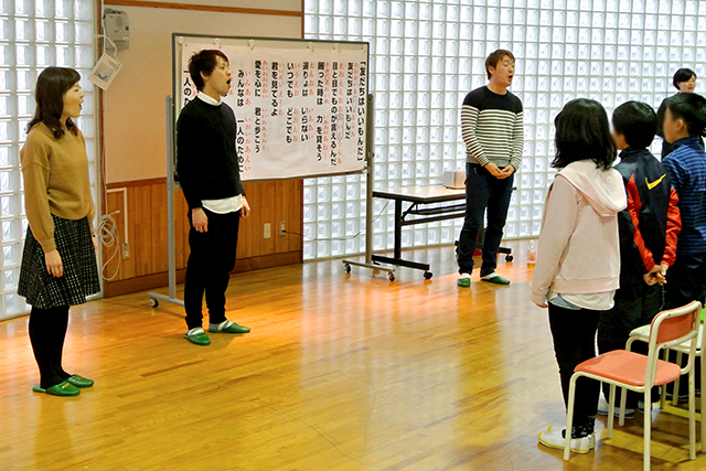 兵庫県西脇市内の小学校にて『美しい日本語の話し方教室』を実施しました
