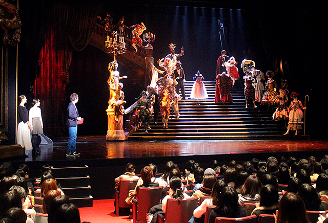 『オペラ座の怪人』名古屋公演にて第２回バックステージツアーが行われました