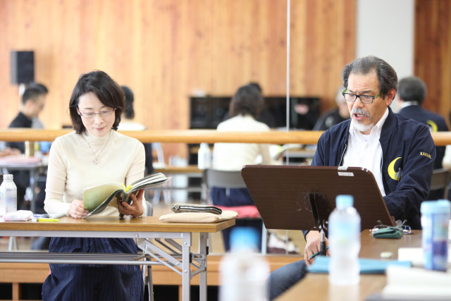 ５年ぶりの再演―美しくもセンセーショナルなドラマ『エクウス』のプレ稽古が行われました