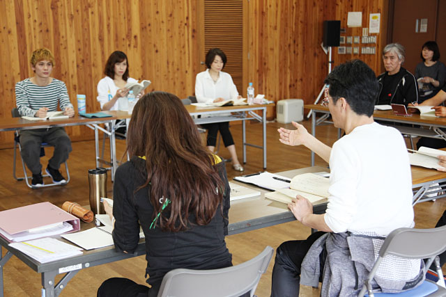 ５年ぶりの再演―美しくもセンセーショナルなドラマ『エクウス』のプレ稽古が行われました