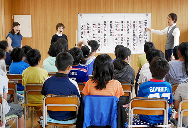 『美しい日本語の話し方教室』が実施５０００校に達しました