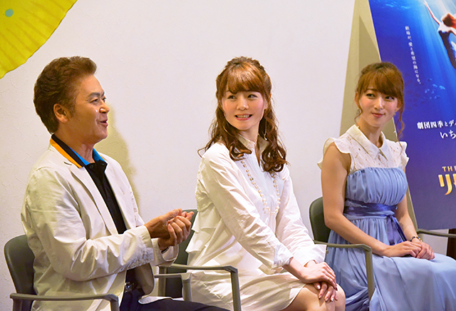 『リトルマーメイド』名古屋公演に向け、合同取材会が行われました