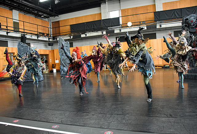 『魔法をすてたマジョリン』総稽古が行われました