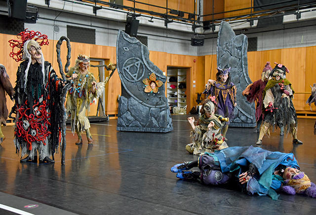 『魔法をすてたマジョリン』総稽古が行われました