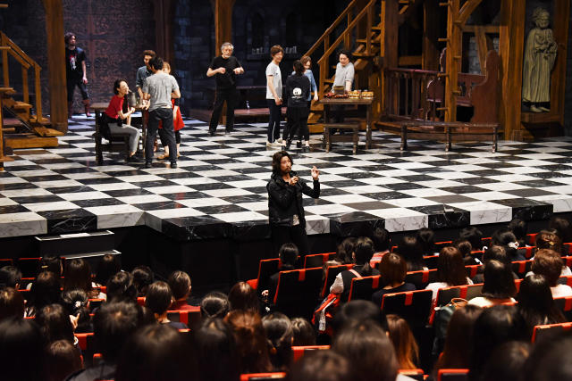 『ノートルダムの鐘』横浜公演リハーサル見学会が行われました