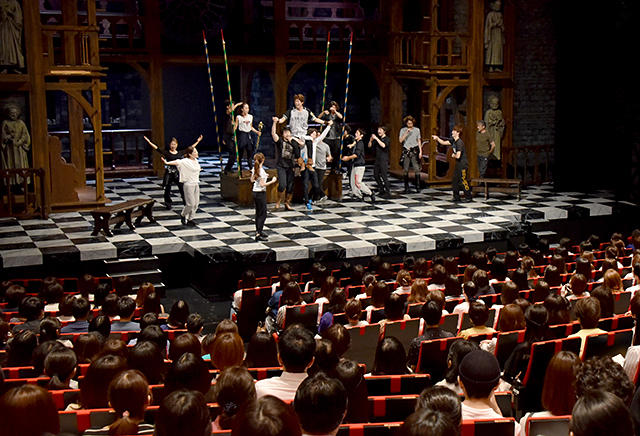 『ノートルダムの鐘』横浜公演で、第2回「リハーサル見学会」が開催されました