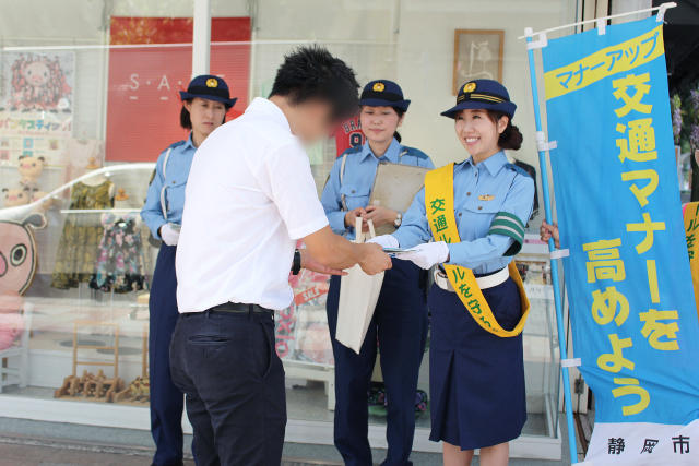 『オペラ座の怪人』出演キャストが、静岡市交通安全大使を務めました！