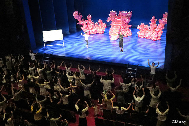 『リトルマーメイド』福岡公演にて、第1回「みんなで踊ろうUnder the Sea」が開催されました！