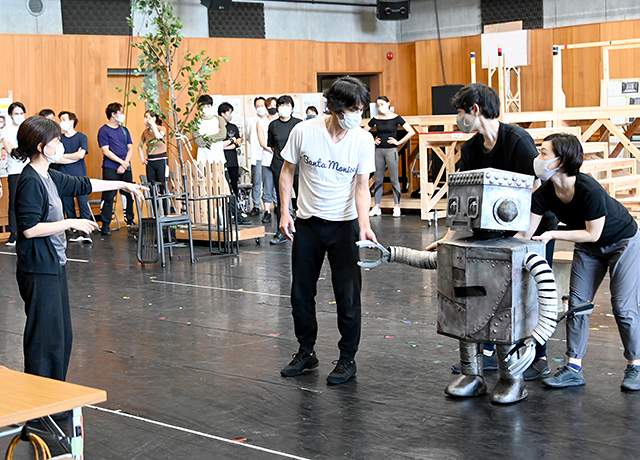 創作の現場から 新作一般オリジナルミュージカル ロボット イン ザ ガーデン 稽古レポート 最新ニュース 劇団四季 創作の現場から 新作一般オリジナルミュージカル ロボット イン ザ ガーデン 稽古レポート 最新ニュース 劇団四季