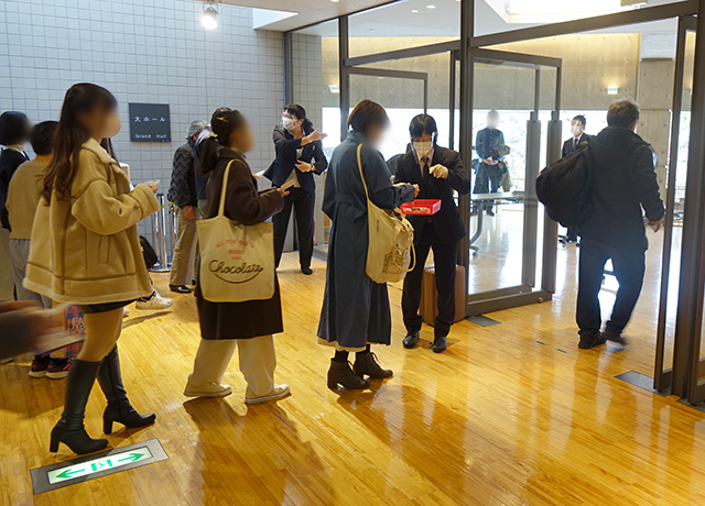 千秋楽公演の会場となった、長野県塩尻市・レザンホール（塩尻市文化会館）