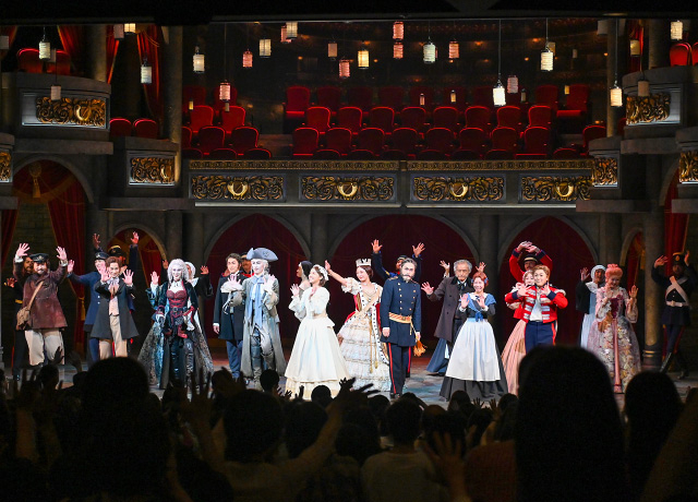 『ゴースト＆レディ』名古屋公演千秋楽カーテンコールの様子