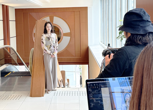 雑誌「SAVVY」の撮影の様子。※掲載情報などの詳細は決まり次第当ウェブサイト・メディア情報にてお知らせいたします