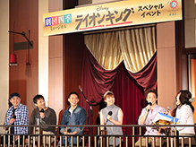 『ライオンキング』大阪公演出演者が、ハービスPLAZA ENTにてトークショーを実施しました！