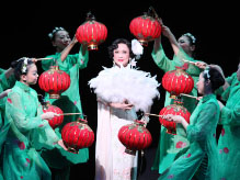 浅利慶太プロデュース公演『ミュージカル李香蘭』の最終舞台稽古が行われました
