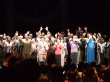 浅利慶太プロデュース公演『ミュージカル李香蘭』が千秋楽を迎えました
